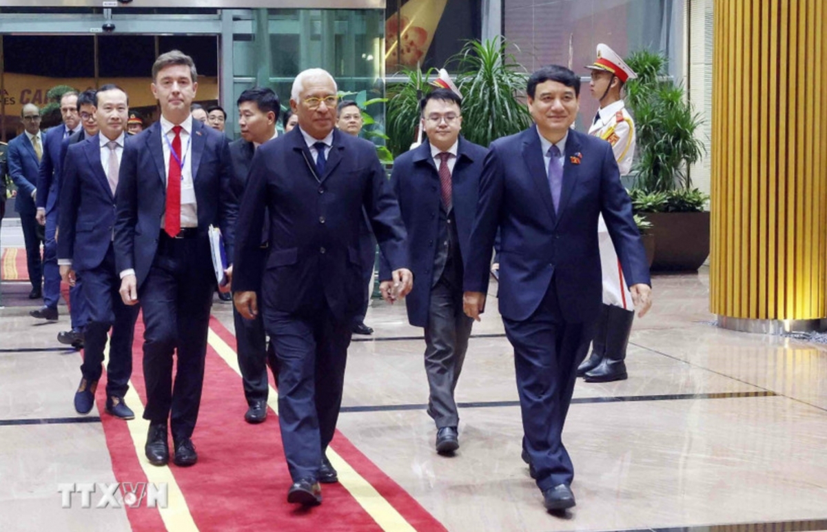 EC President António Costa in Hanoi for official visit to Vietnam